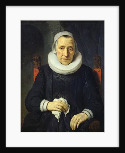 Portrait of an Old Woman, 1651 by Gerbrandt van den Eeckhout