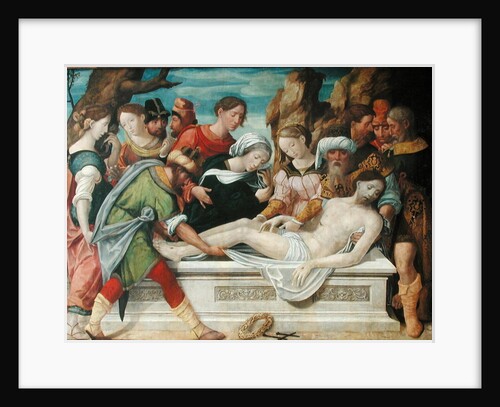 The Emtombment by Jan Cornelisz Vermeyen