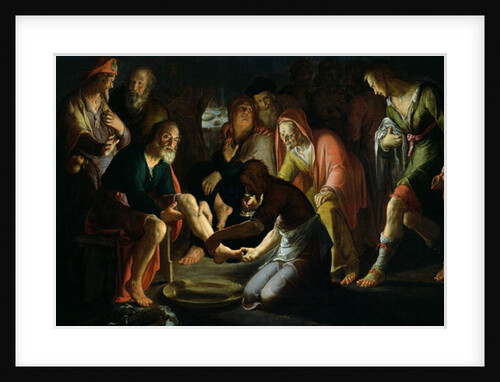 Christ Washing the Disciples' Feet, 1623 by Peter Wtewael
