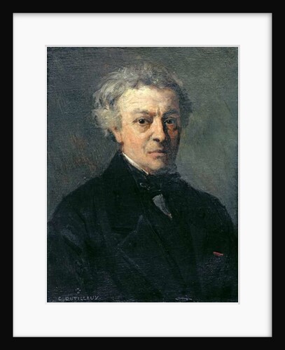Portrait of Camille Corot c.1863 by Henri Joseph Constant Dutilleux