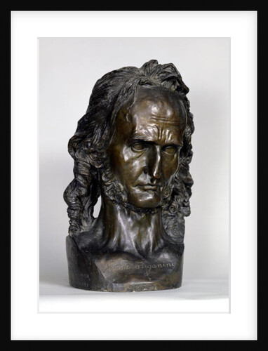 Bust of Nicolo Paganini 1830 by Pierre Jean David d'Angers