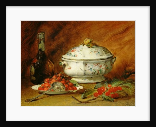Still Life with a Soup Tureen by Guillaume Romain Fouace