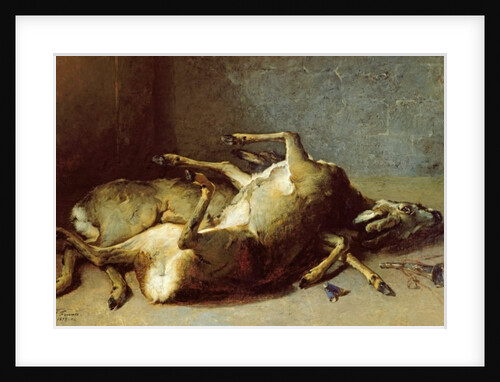 Roe Deer, 1893 by Guillaume Romain Fouace