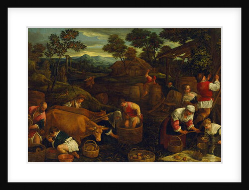 Autumn by Jacopo Bassano