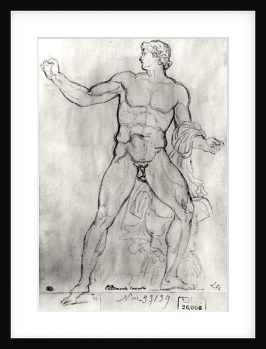 Colossus of Monte Cavallo by Jacques Louis David