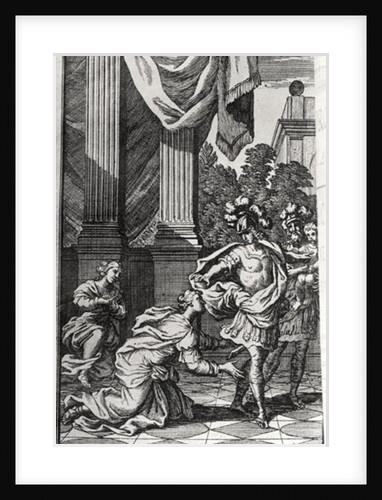 Andromache at the Feet of Pyrrhus by Francois Chauveau