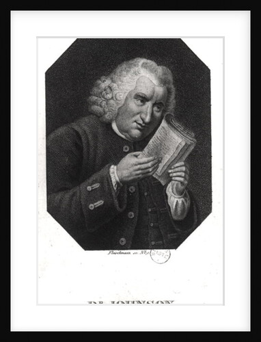 Dr. Samuel Johnson by Auguste Christian Fleischmann