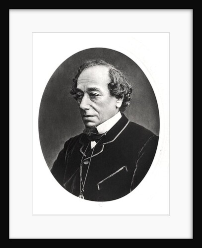 Benjamin Disraeli c.1874 by English Photographer