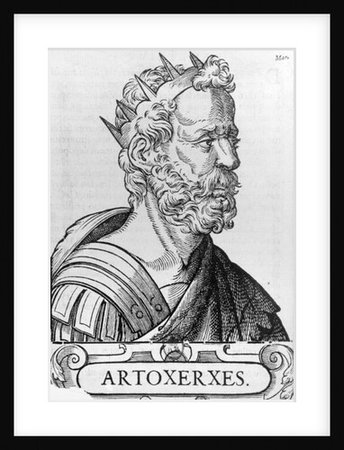 Artaxerxes II King of Persia by School French