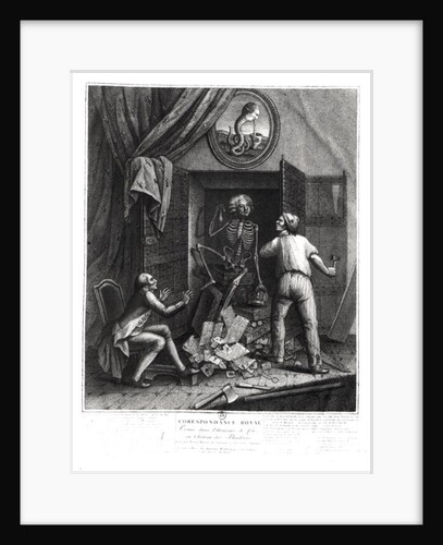 The Discovery of the Royal Correspondence in the Tuileries by French School