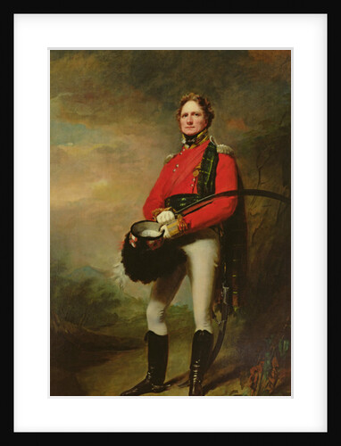 Major James Lee Harvey by Henry Raeburn