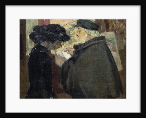 Edgar Degas with his Model, c.1904 by Maurice Denis