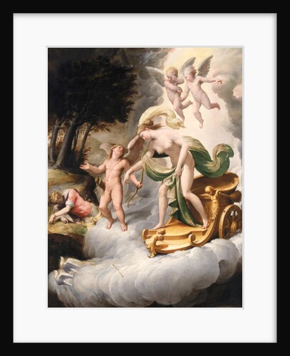 Venus Led by Cupid to Dead Adonis by Jacopo Ianguidi Bertoia
