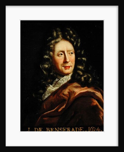 Portrait of Isaac de Benserade 1674 by French School