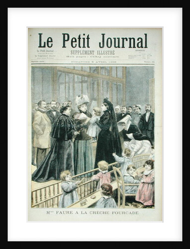 Madame Faure at the Fourcade Creche by Oswaldo Tofani