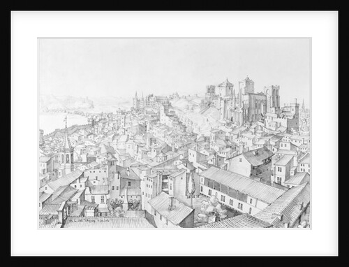 View of the Town of Avignon and its surroundings by Etienne Martellange