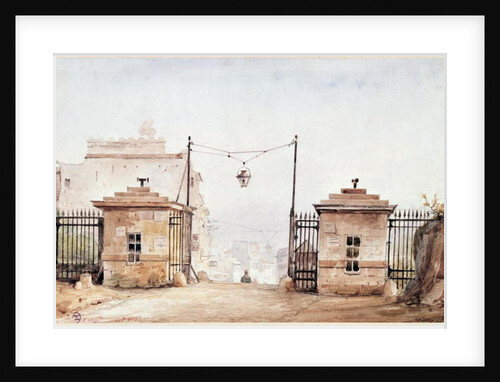The Barriere de Menilmontant by Pierre Luc Charles Ciceri