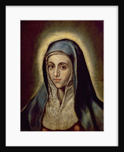 The Virgin Mary, c.1594-1604 by El Greco