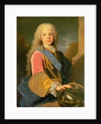 Portrait of Ferdinand de Bourbon and Savoy Prince of Asturias, 1725 by Jean Ranc