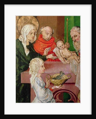 Detail of the Presentation in the Temple by Martin Schongauer