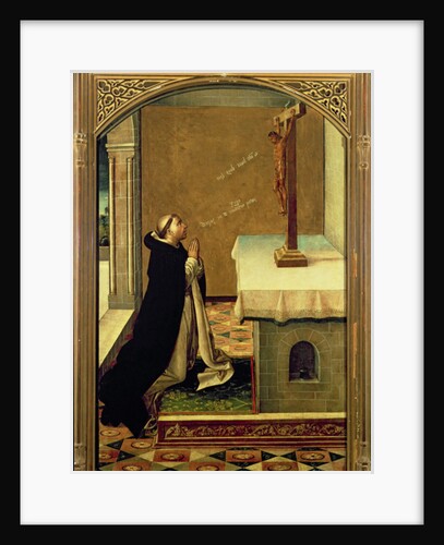 St. Peter Martyr at Prayer by Pedro Berruguete