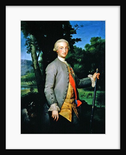 Charles de Bourbon Prince of Asturias by Anton Raphael Mengs