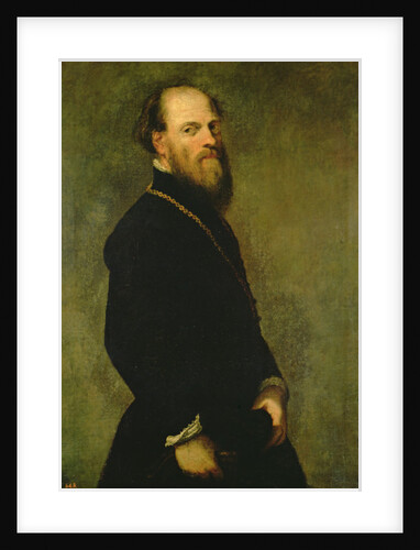 The Man with the Gold Chain, c.1550 by Jacopo Robusti Tintoretto
