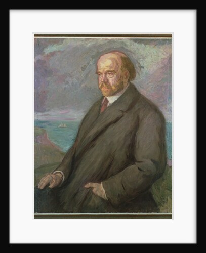 Portrait of Pio Baroja by Juan de Echevarria y Zuricaldav