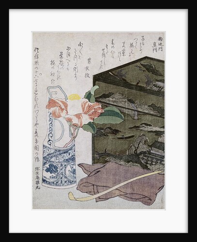 Still Life with a Camelia, c.1820 by Japanese School