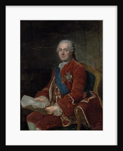 Portrait of Louis, Dauphin of France by Anne-Baptiste Nivelon
