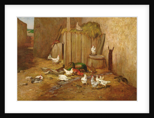 The Farmyard by Philibert-Leon Couturier