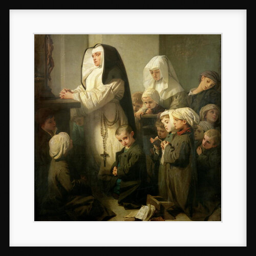 The Prayer of the Children Suffering from Ringworm, 1853 by Isidore Pils