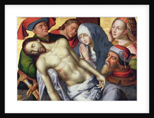 Descent from the Cross by Hugo van der (after) Goes
