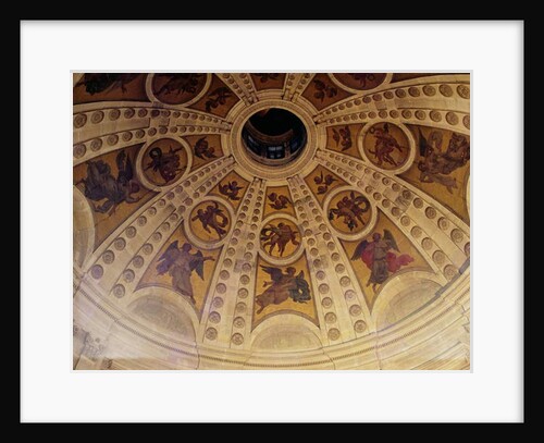Detail of the dome, built 1635-42 by Philippe de Champaigne