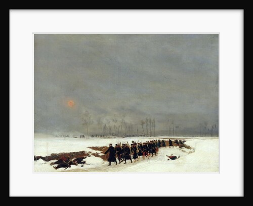 The War of 1870-71: An Infantry Column on their Way to a Raid, 1872 by Jean-Baptiste Edouard Detaille