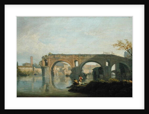 The Ponte Rotto, Rome by Claude Joseph Vernet