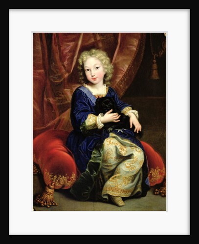 Portrait of Philippe de France future King Philip V of Spain, 1686 by Pierre (after) Mignard
