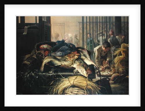 The Fish Market by Dominique Henri Guifard