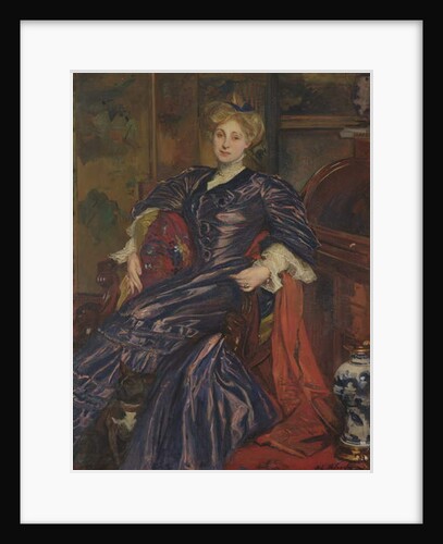 Portrait of Mrs Emily Montgomery-Lang, 1911 by Jacques-Emile Blanche