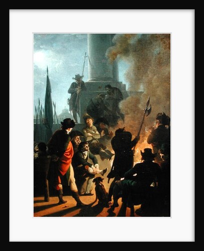 Revolutionary Scene: A Bivouac by Nicolas Antoine Taunay