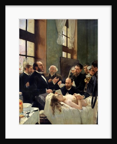 Before the Operation, or Doctor Pean teaching at Saint-Louis hospital, 1887 by Henri Gervex