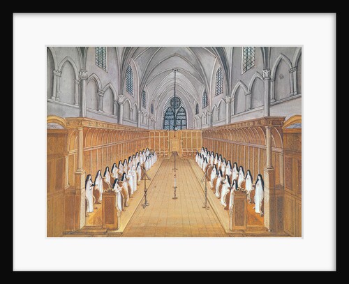 View of the Choir by Louise Madelaine Cochin