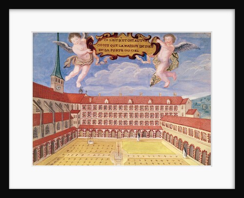 View of the Cloisters and the Cemetery by Louise Madelaine Cochin