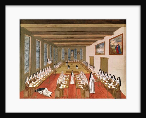 View of the Refectory by Louise Madelaine Cochin