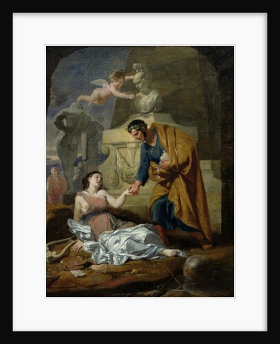 Allegory of the Arts and Patronage or, Emperor Augustus Supporting the Arts, 1660-69 by Gerard de Lairesse