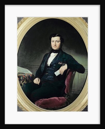 Portrait of Baron Weisweiller, 1853 by Federico de Madrazo y Kuntz