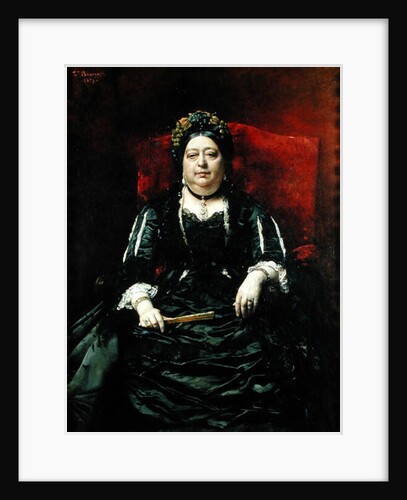 Portrait of Madame Leopold Stern, 1879 by Leon Joseph Florentin Bonnat