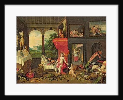 Allegory of Taste by Jan van & Balen Hendrik van (1575-1632) Kessel