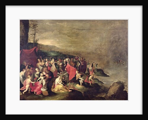 The Crossing of the Red Sea by Frans II the Younger Francken