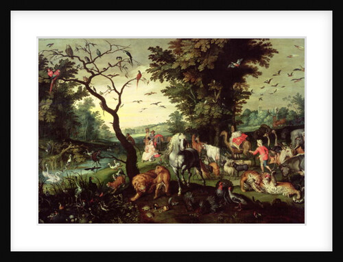 The Animals Entering Noah's Ark by Jan the Elder Brueghel